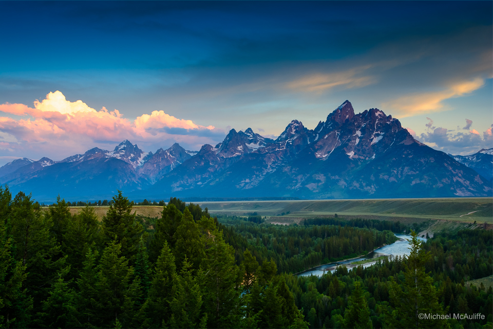 Snake River Overlook Teton Sunrise And Sunset Snake River Overlook Teton Sunrise And Sunset
