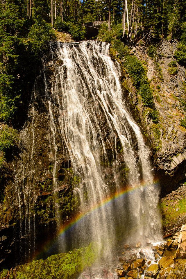 Narada Falls at Mount Rainier National Park.