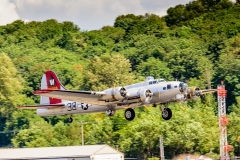 B-17 Aluminum Overcast at Boeing Field