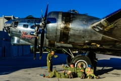 B-17 Sentimental Journey and Arizona Ground Crew