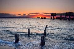 Edmonds Ferry Dock Sunset