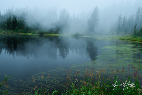 Foggy Picture Lake
