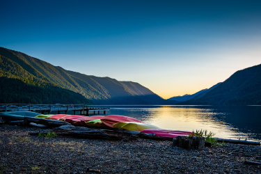 Lake Crescent in Olympic National Park