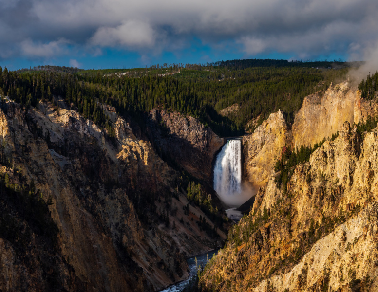 Lower Falls and Grand Canyon of the Yellowstone